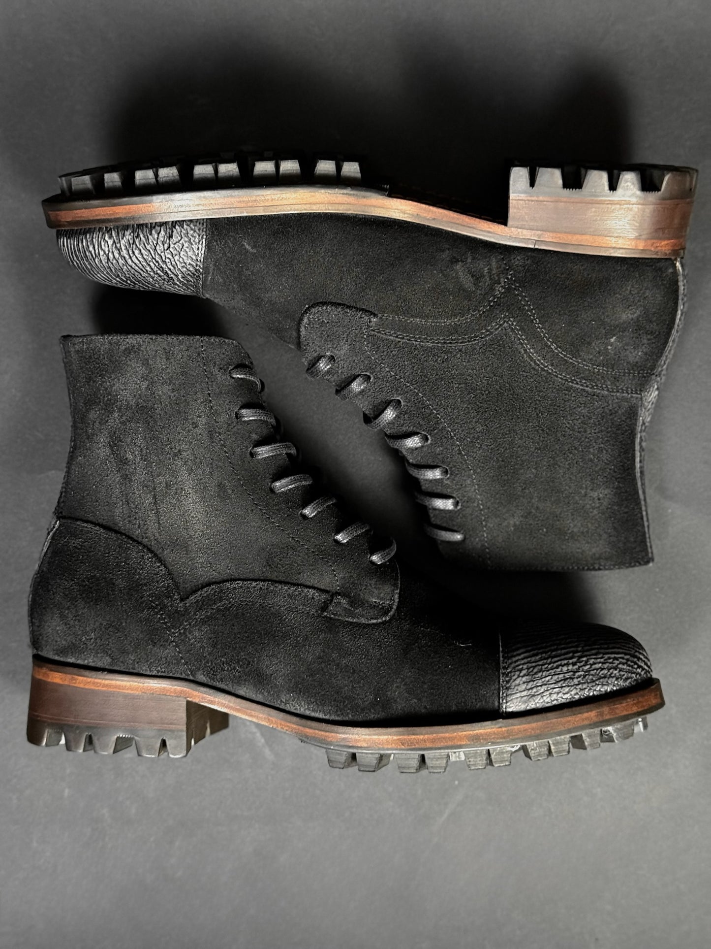 MAURO BOOTS GAMUZA & TIBURON BLACK