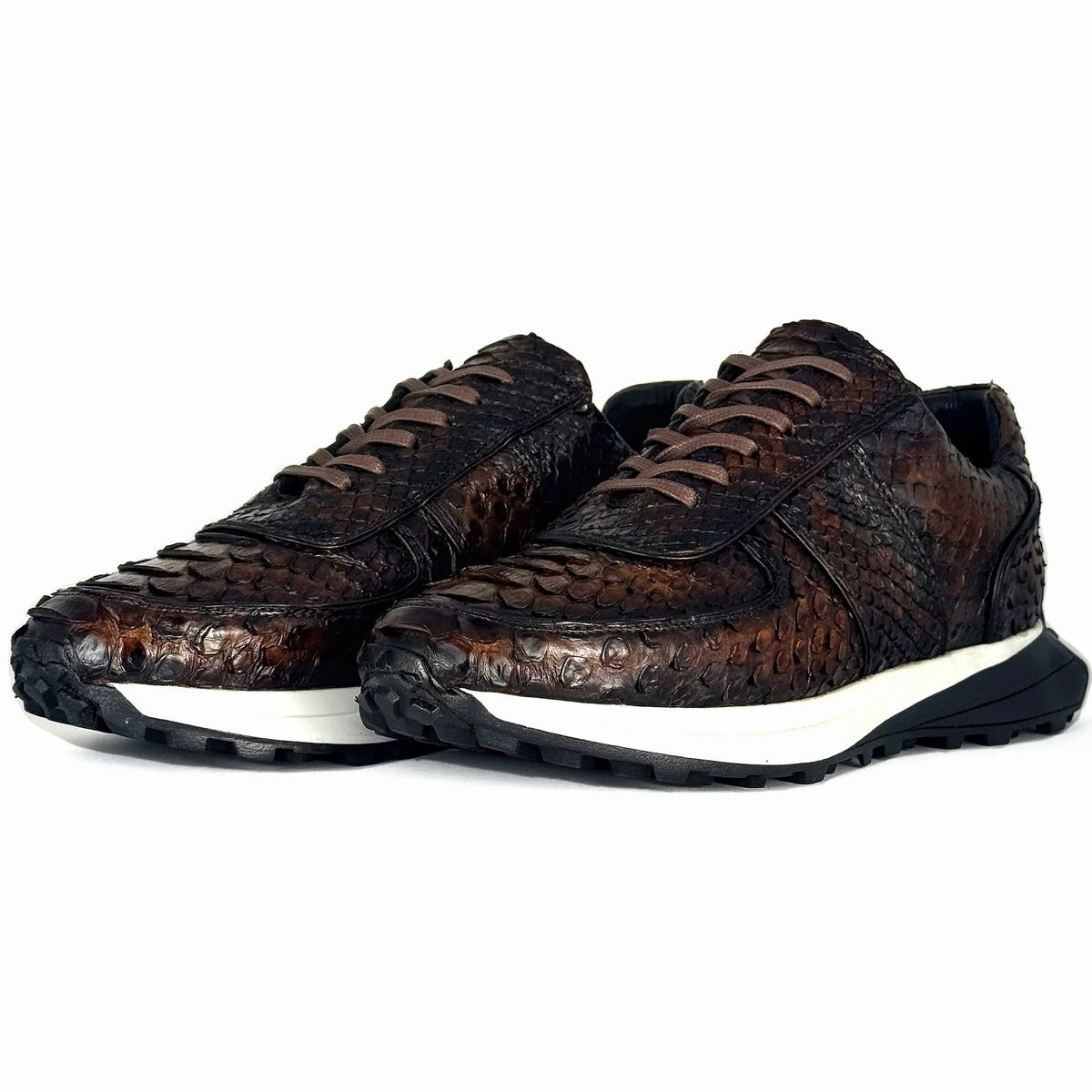 SNEAKER PITON BROWN