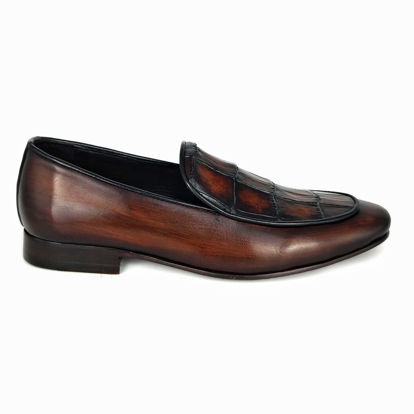 RICHARD CROCO & LEATHER BROWN