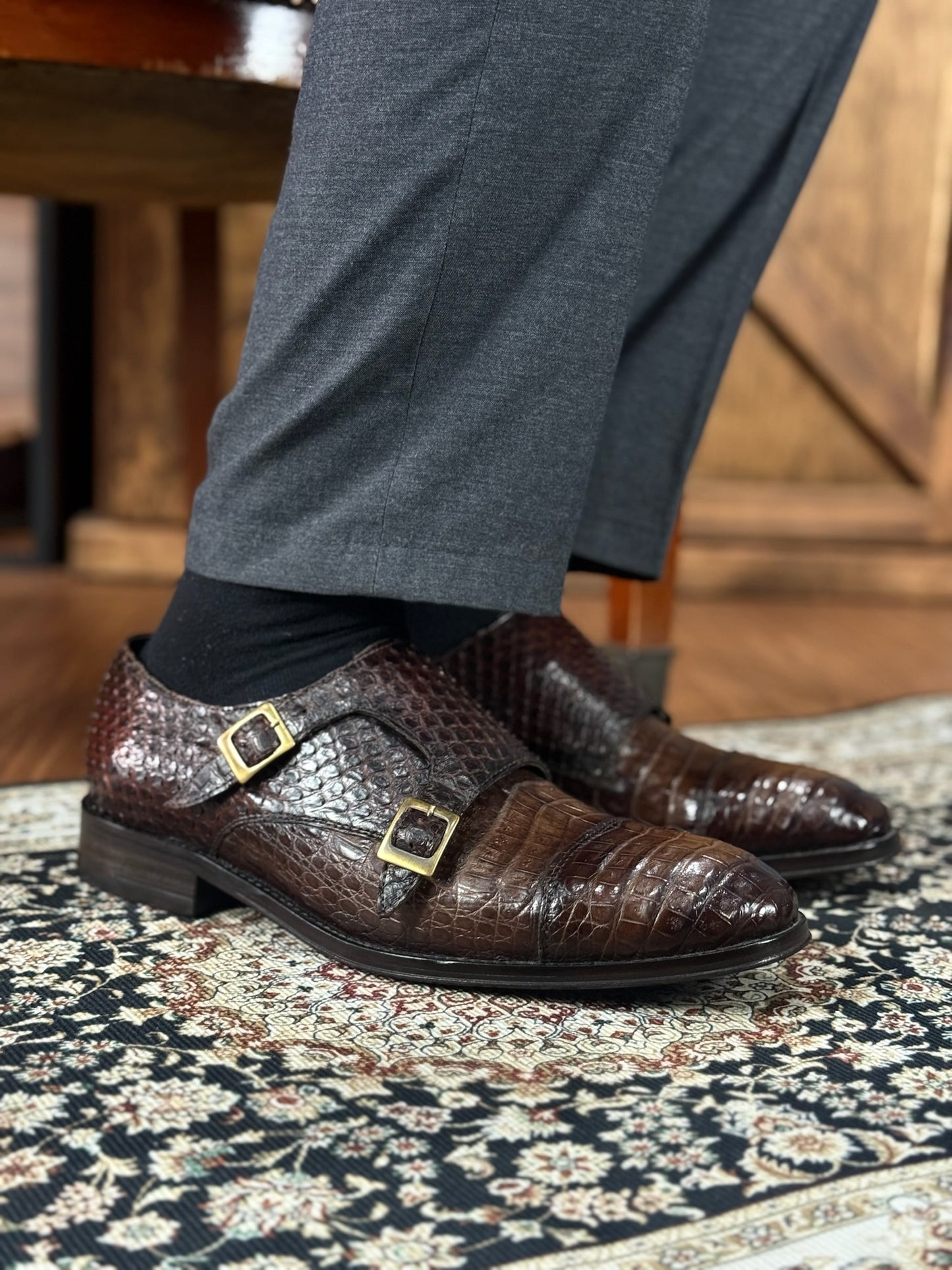 DANIEL PITON & BROWN CROCODILE