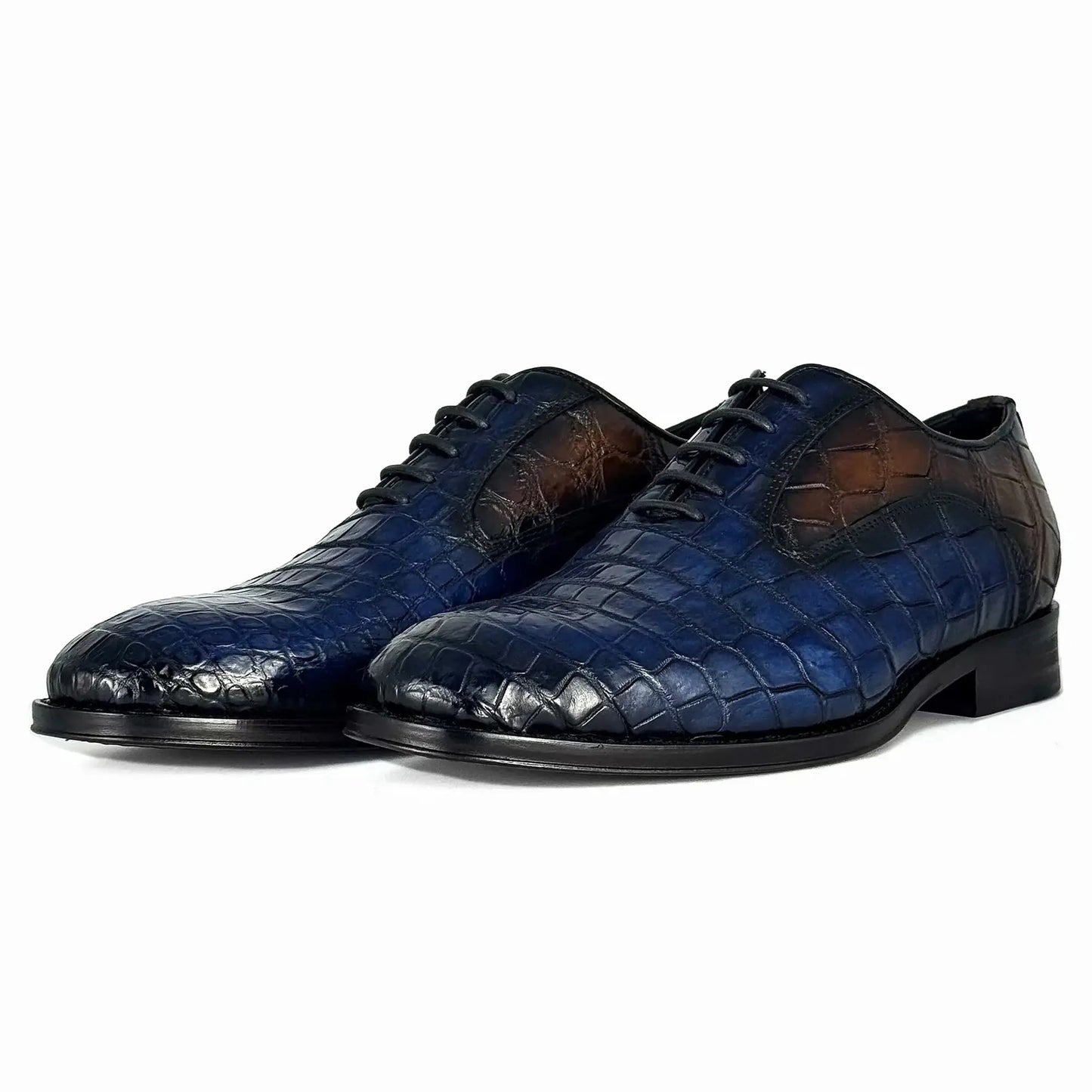 LIAM COCODRILO BROWN & BLUE
