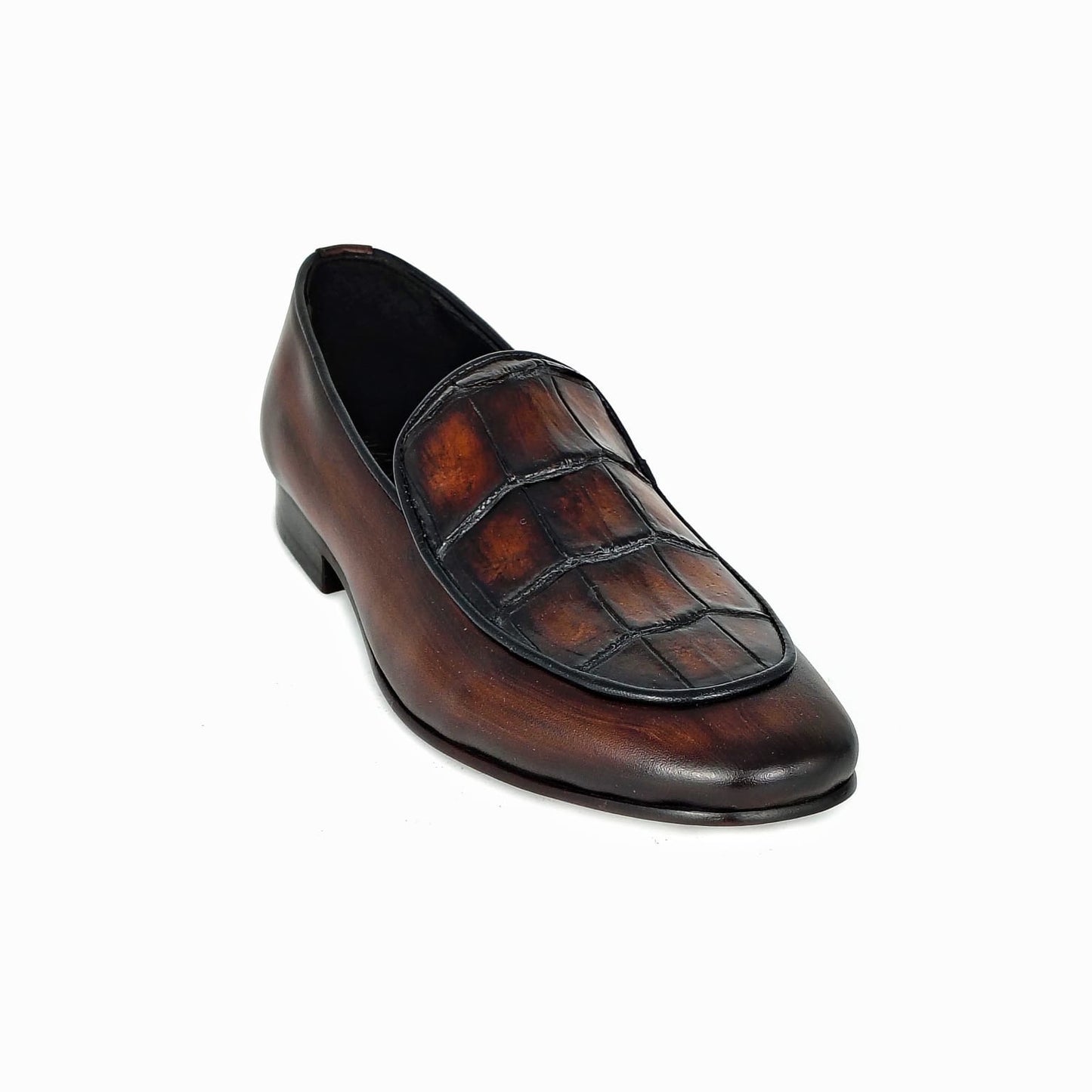 RICHARD CROCO & LEATHER BROWN