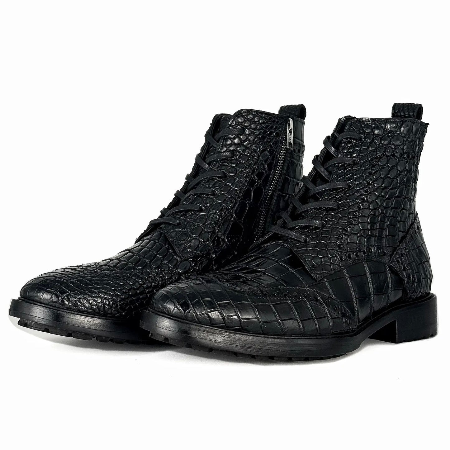PETER BOOTS COCODRILO NILOTICUS BLACK