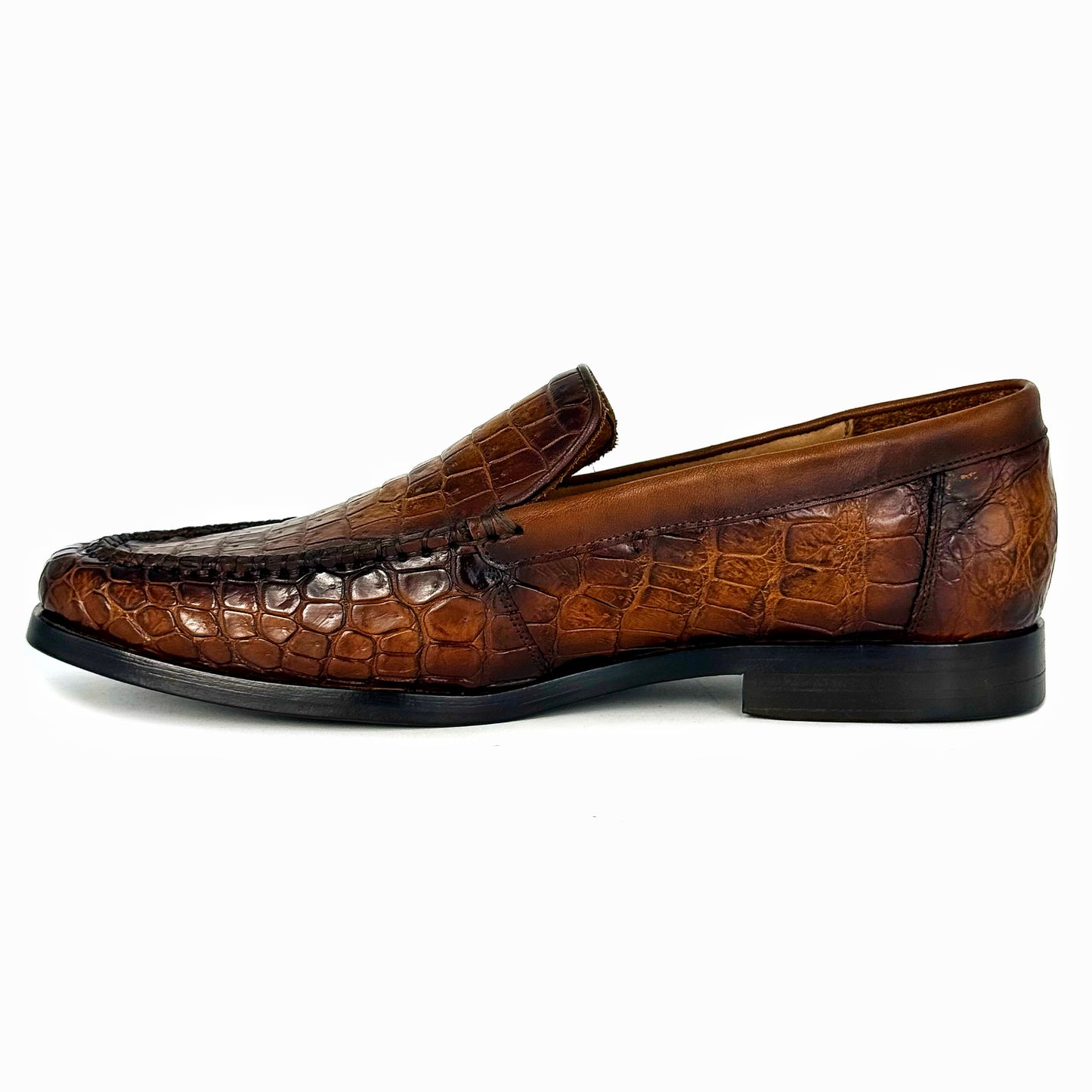 LIGHT BROWN CROCO PORTOFINO