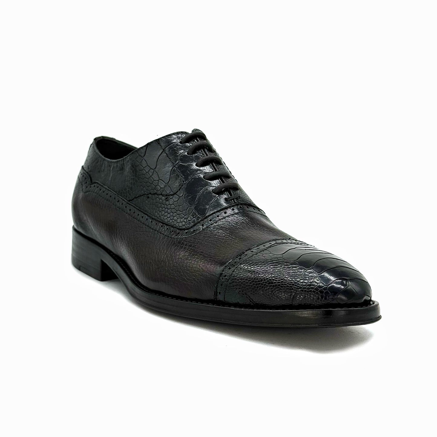 DARK BROWN DEER & OSTRICH WILLIAM