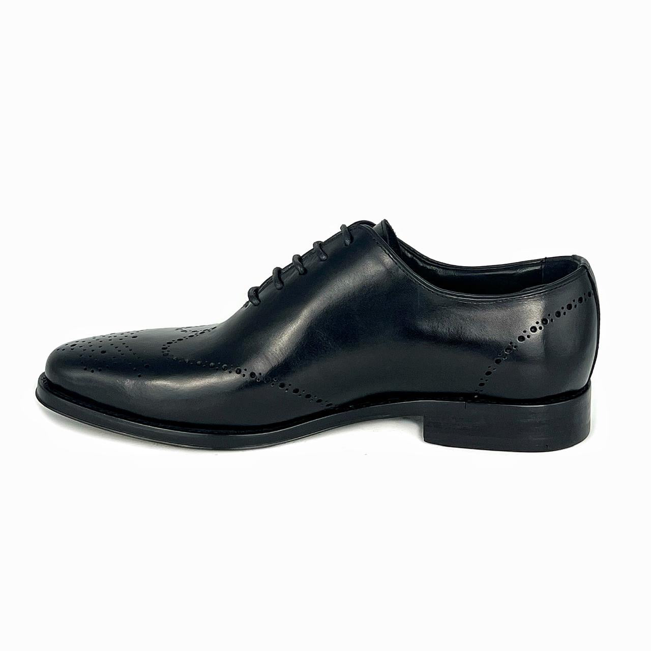 CESAR LEATHER BLACK ITALIA