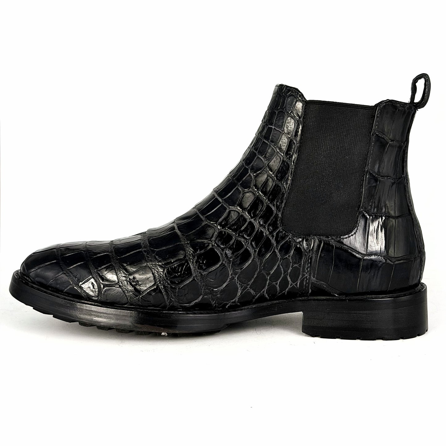 SAMUEL CHELSEA CROCODILE BLACK (TRACK)