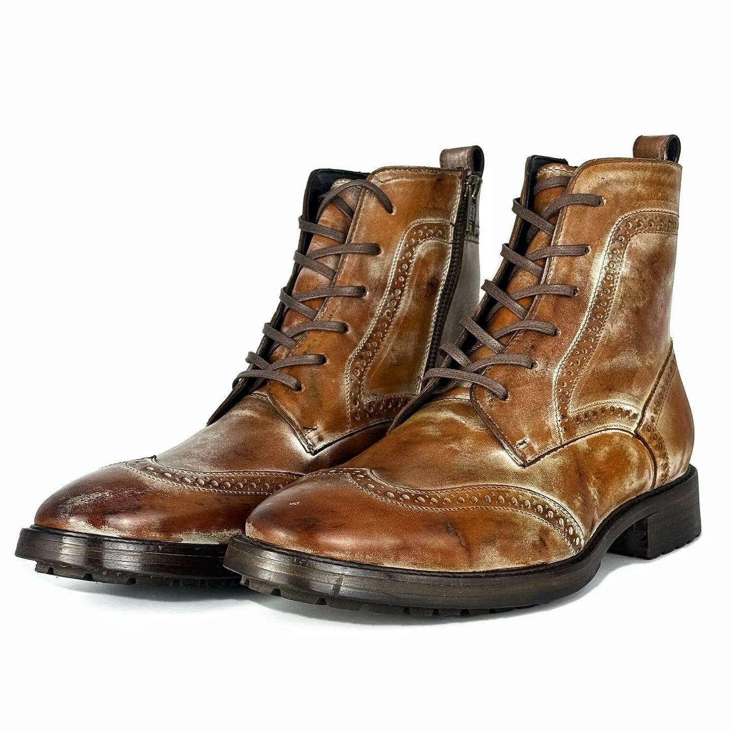 PETER BOOTS PIEL BROWN RUSTICO