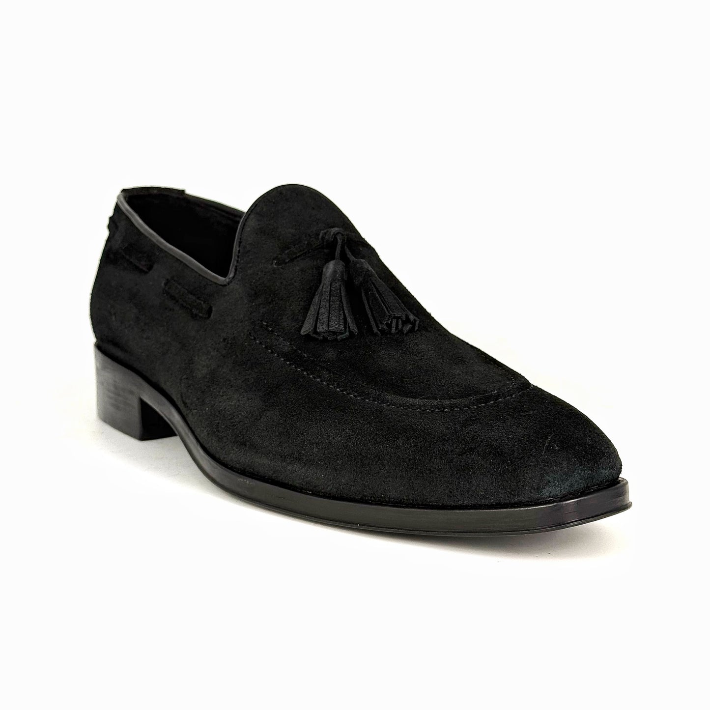 BLACK SUEDE VALERIO