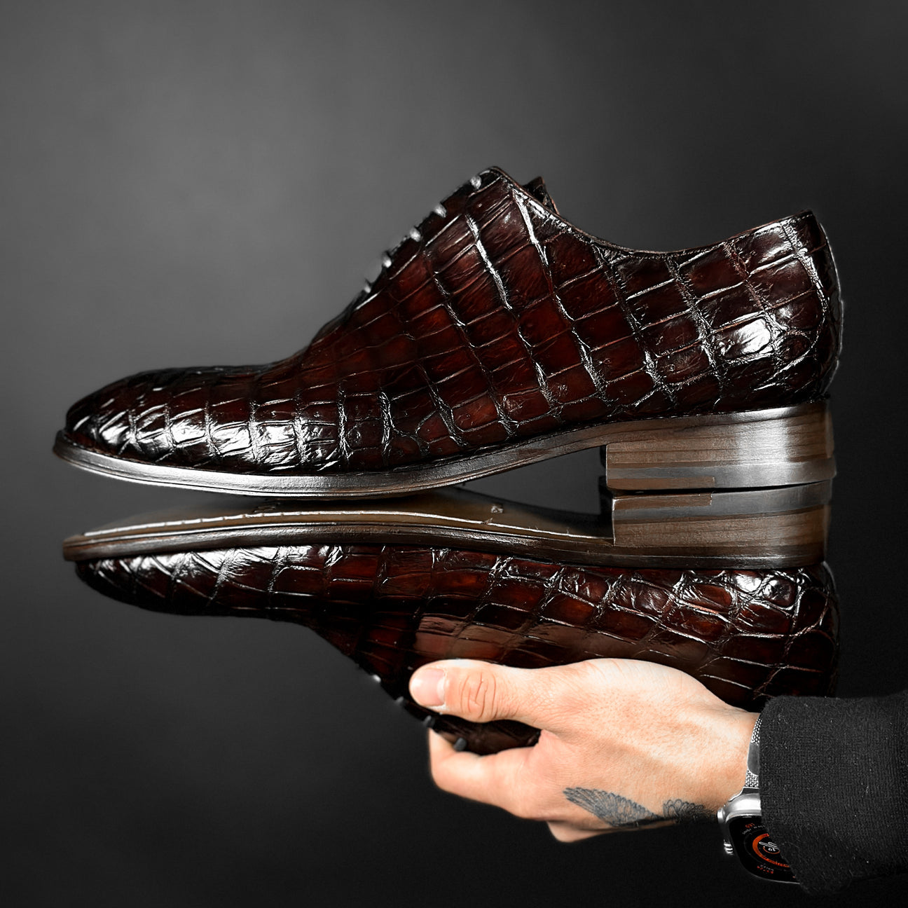 WINE WHOLECUT CROCO HUGO