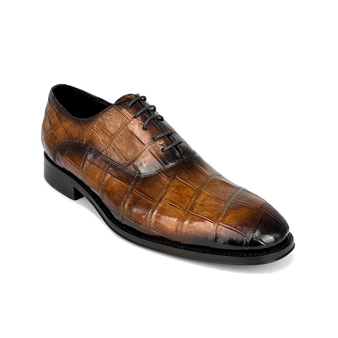 LIGHT BROWN CROCO ALEXANDER