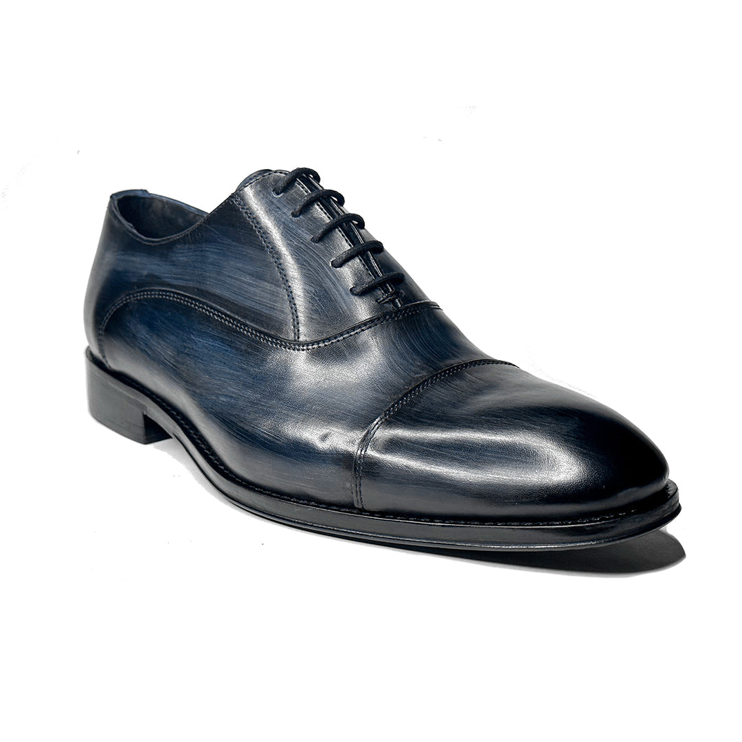 BLUE PATINA LEATHER ALEJANDRO