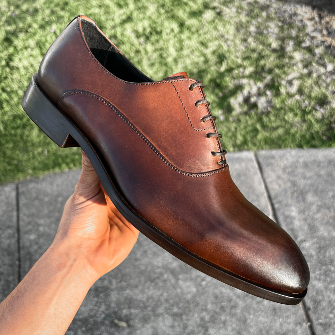 BROWN LEATHER ALEXANDER