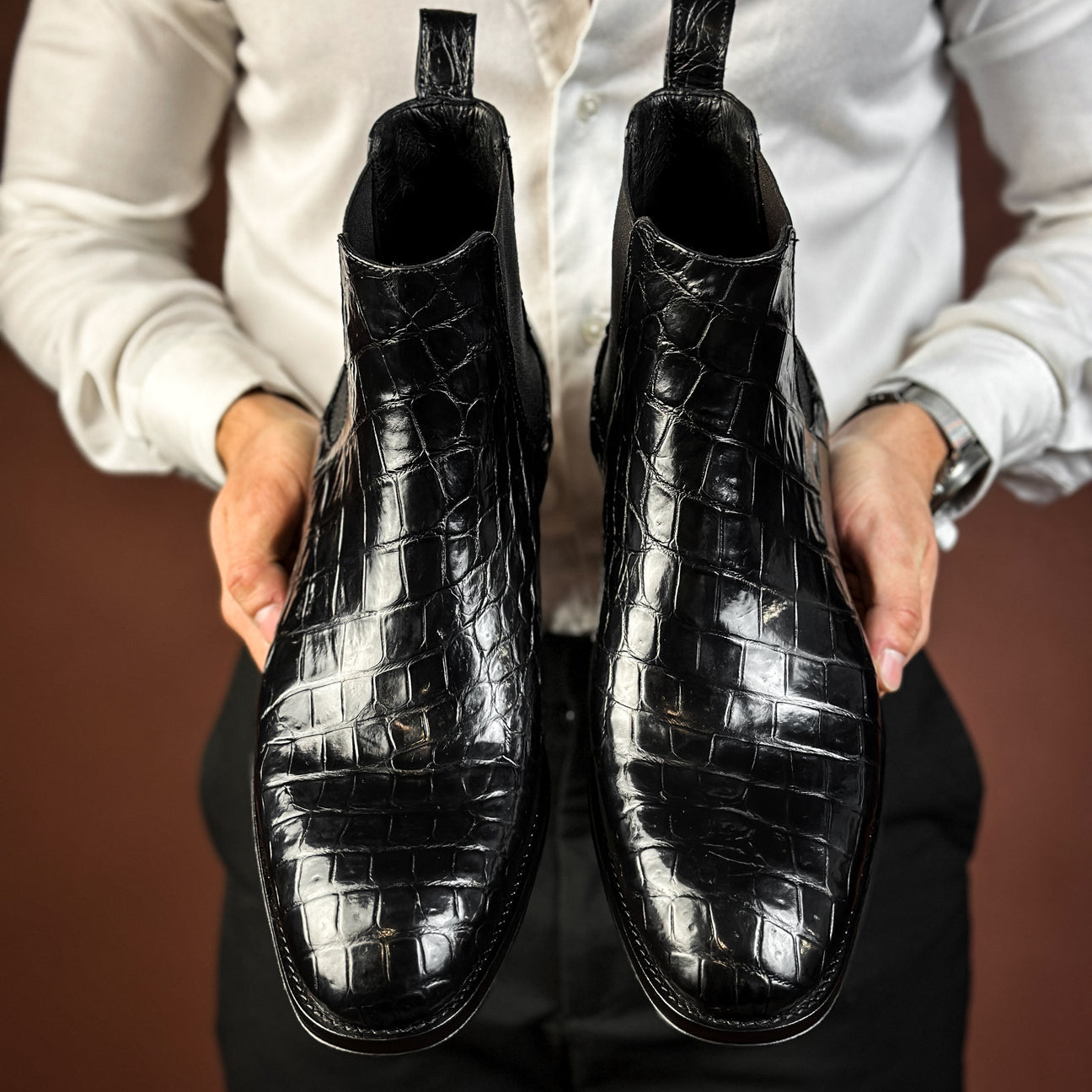 BLACK CROCO SAMUEL CHELSEA