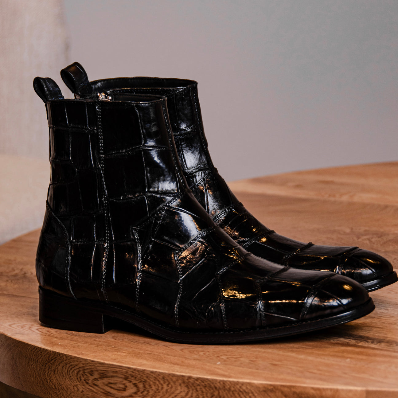 BLACK CROCO EDWARD