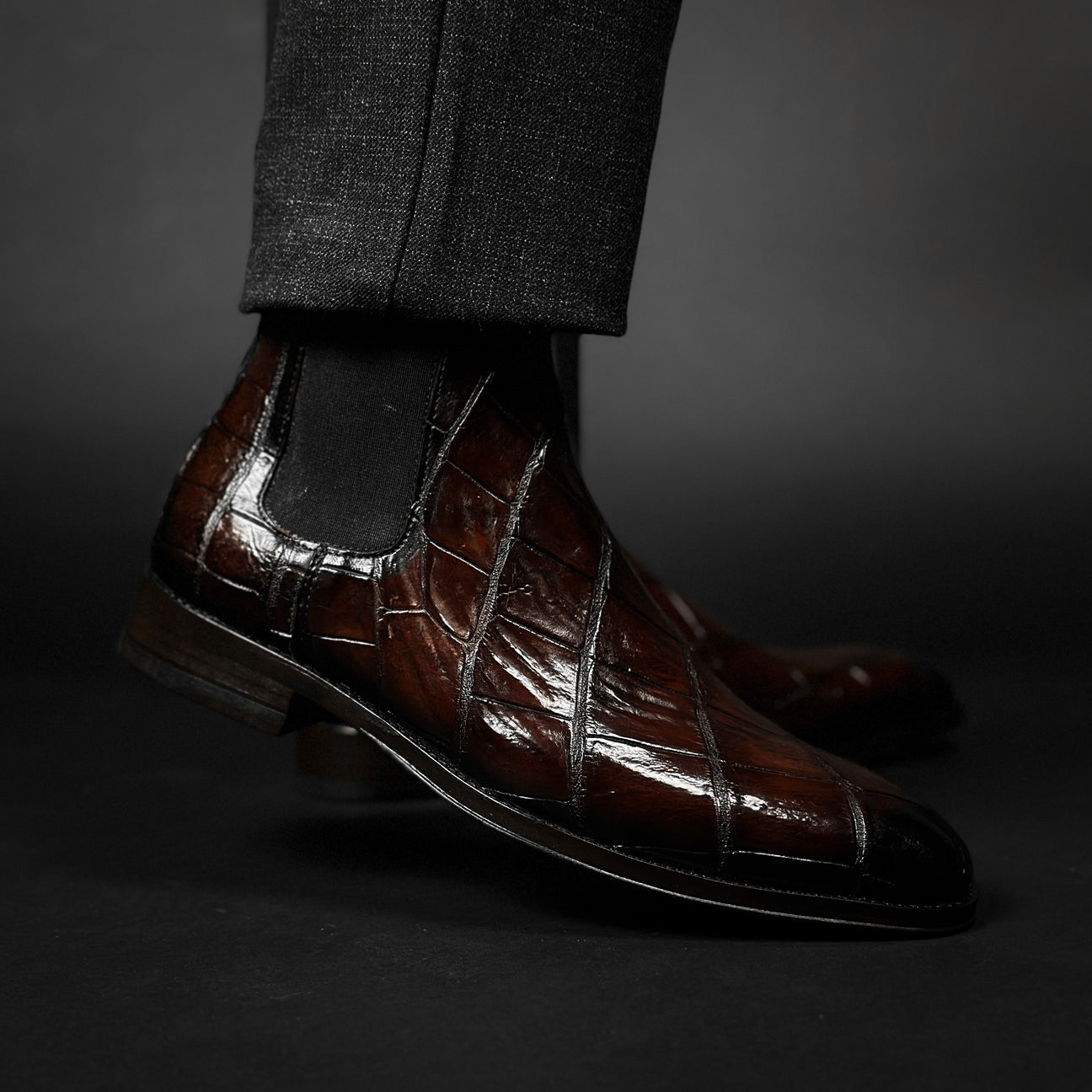 BROWN CROCO SAMUEL CHELSEA