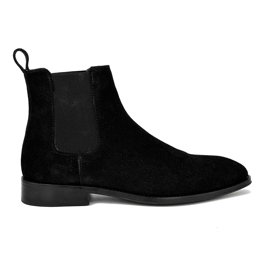 BLACK SUEDE SAMUEL CHELSEA