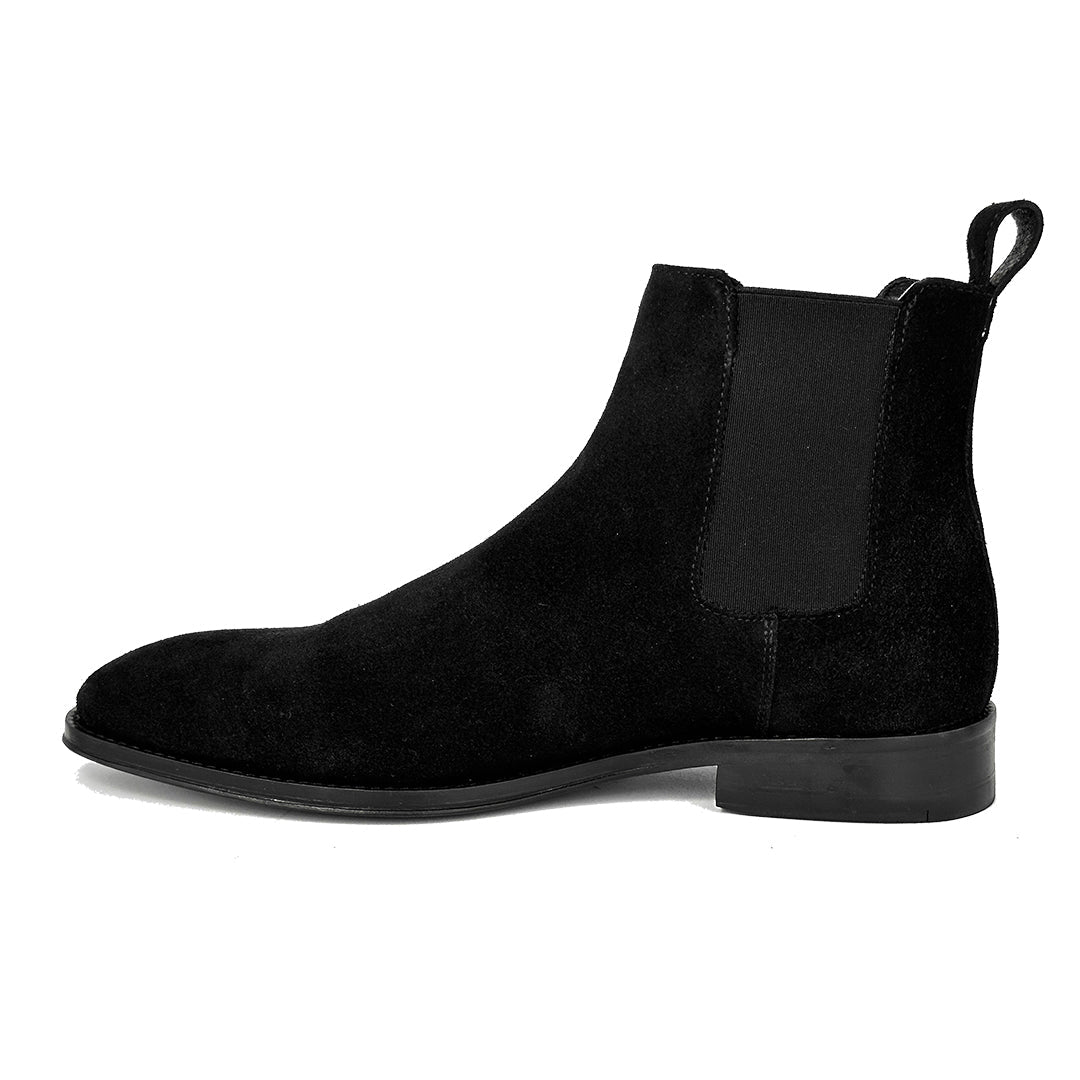 BLACK SUEDE SAMUEL CHELSEA