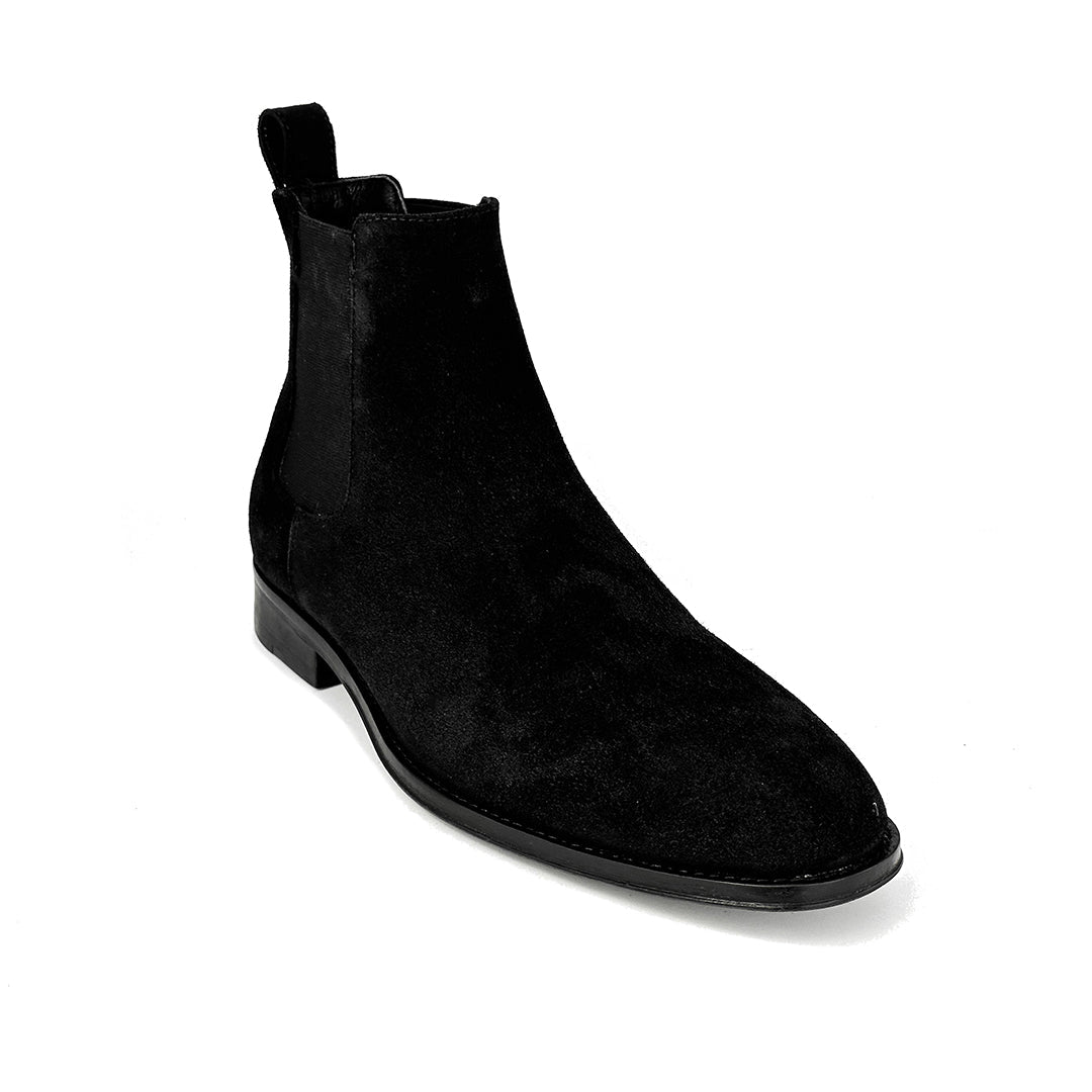 BLACK SUEDE SAMUEL CHELSEA