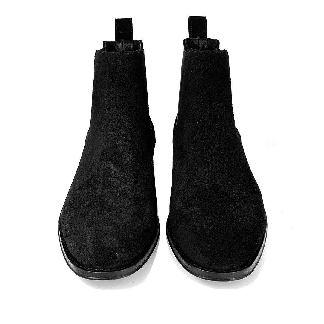 BLACK SUEDE SAMUEL CHELSEA