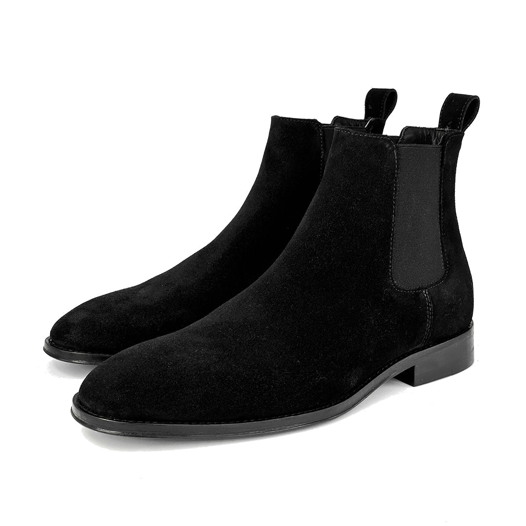 BLACK SUEDE SAMUEL CHELSEA