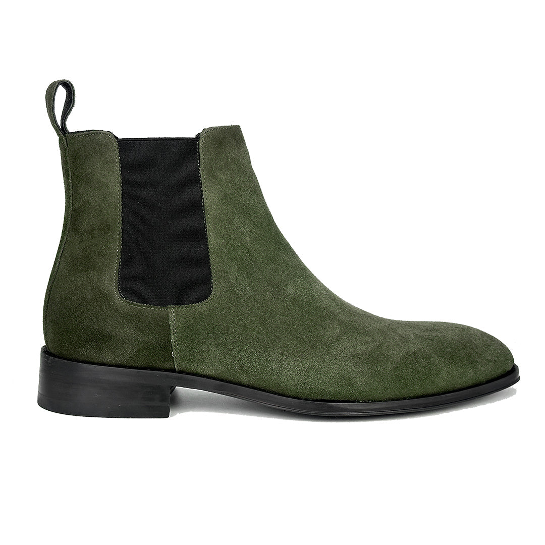GREEN SUEDE SAMUEL CHELSEA