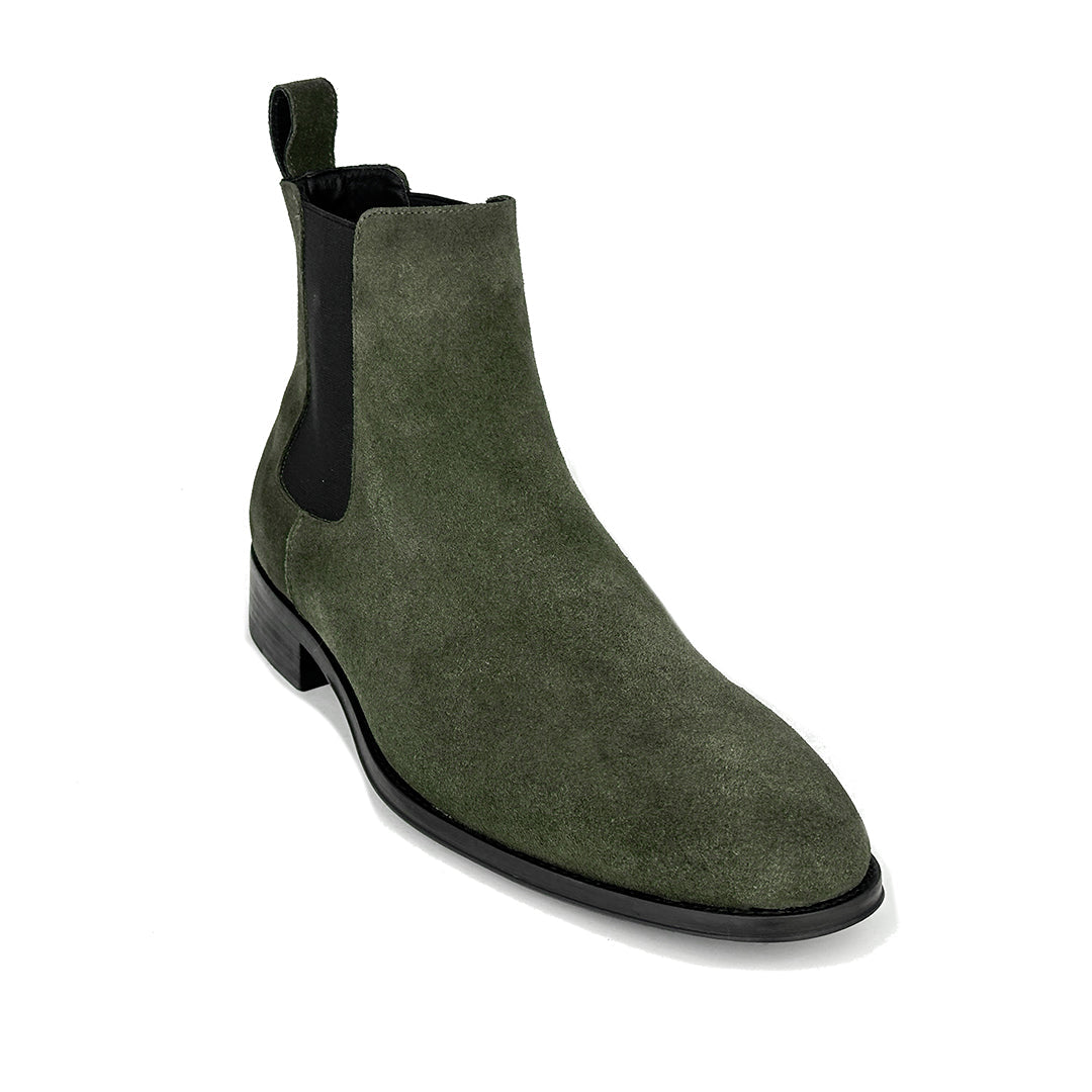 GREEN SUEDE SAMUEL CHELSEA