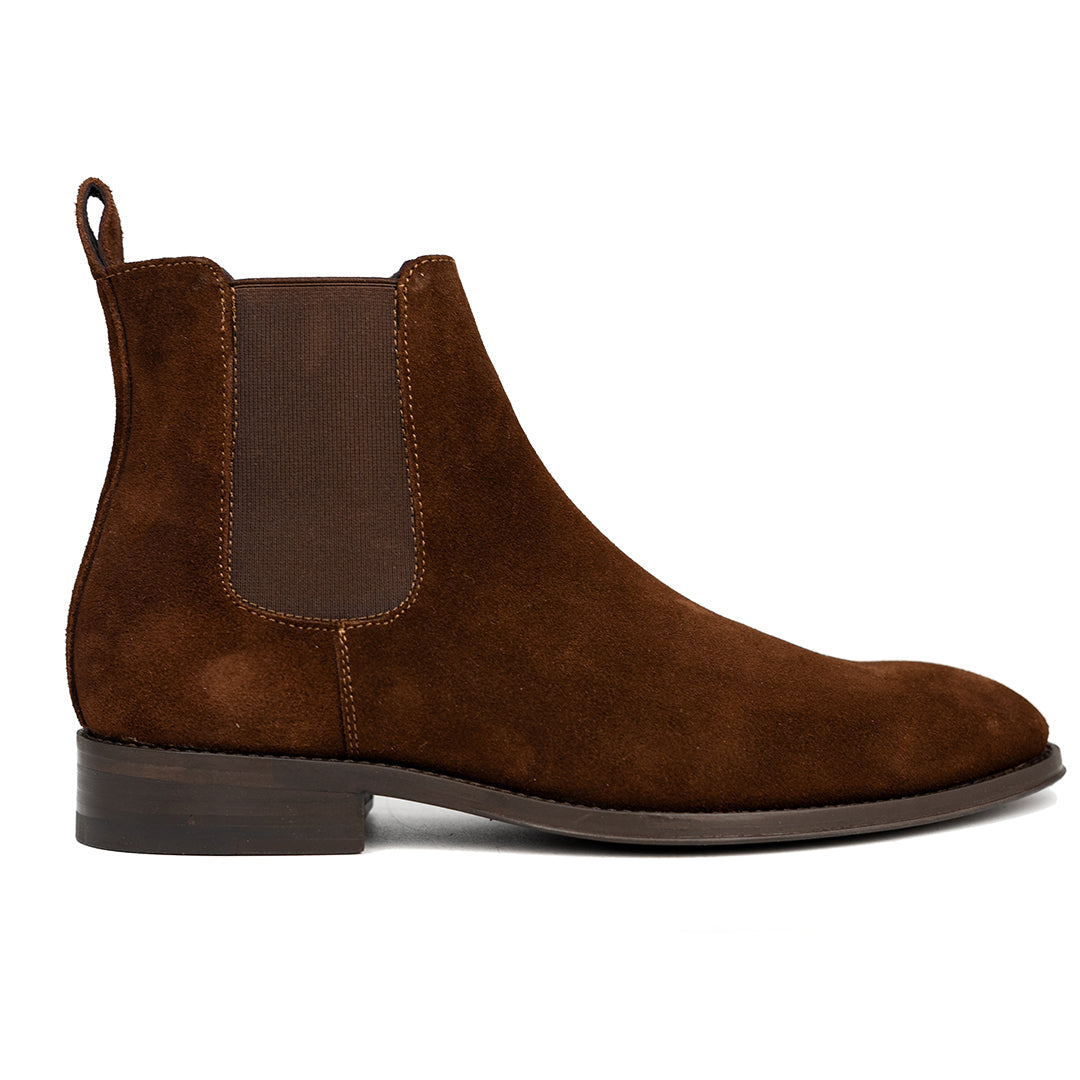 DARK BROWN SUEDE SAMUEL CHELSEA