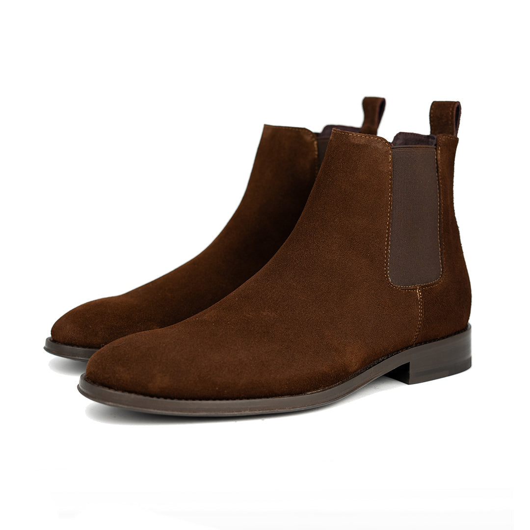 DARK BROWN SUEDE SAMUEL CHELSEA