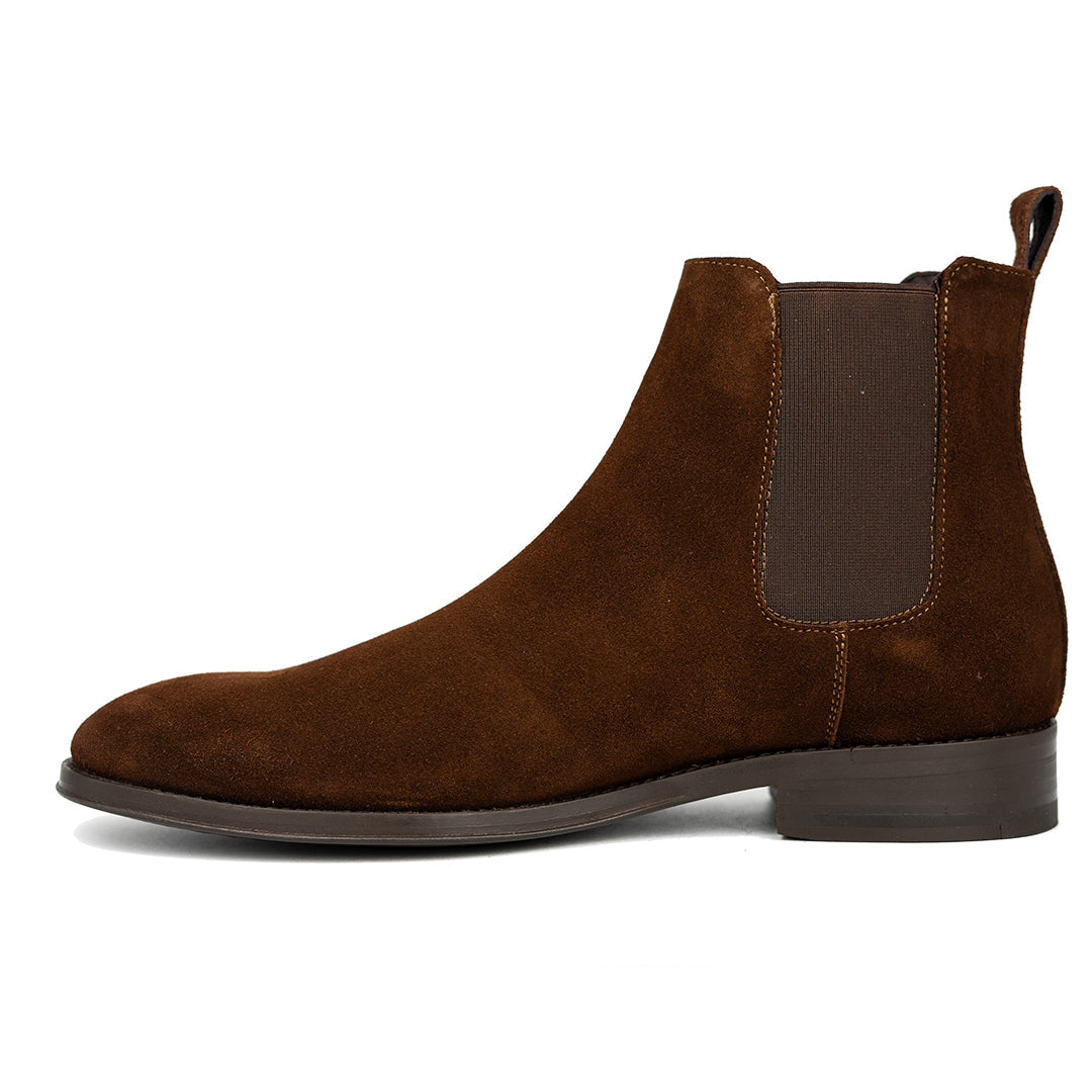 DARK BROWN SUEDE SAMUEL CHELSEA