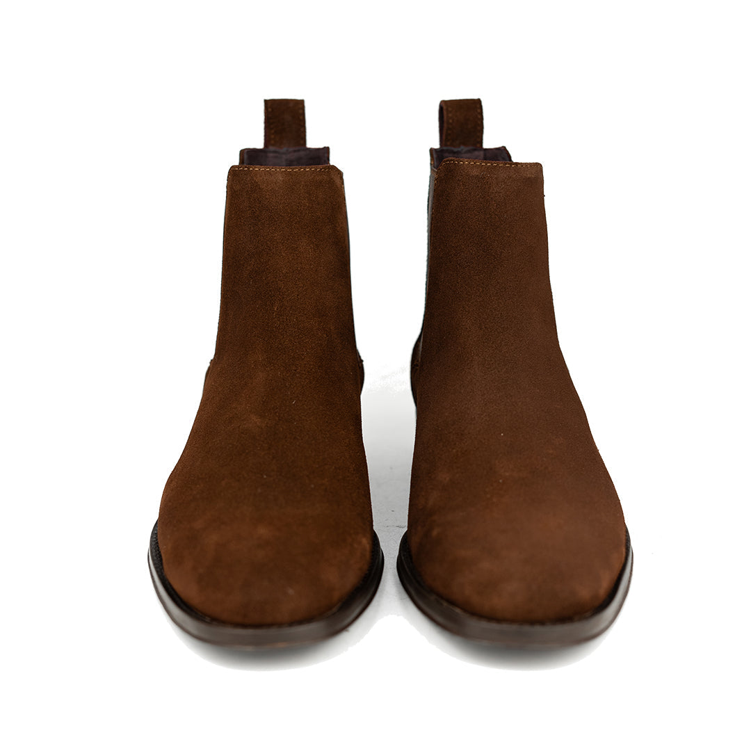 DARK BROWN SUEDE SAMUEL CHELSEA