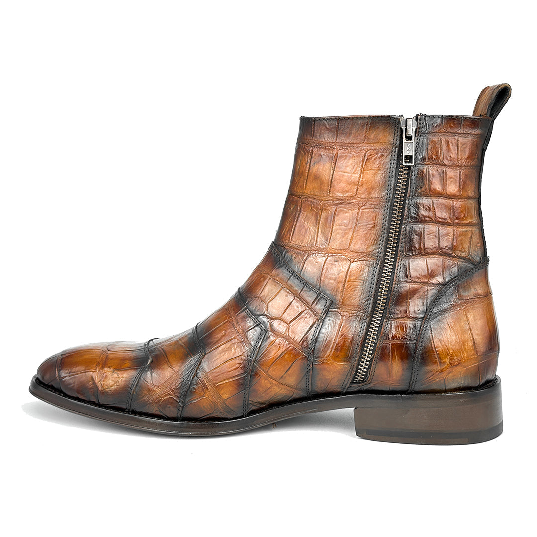 LIGHT BROWN CROCO EDWARD