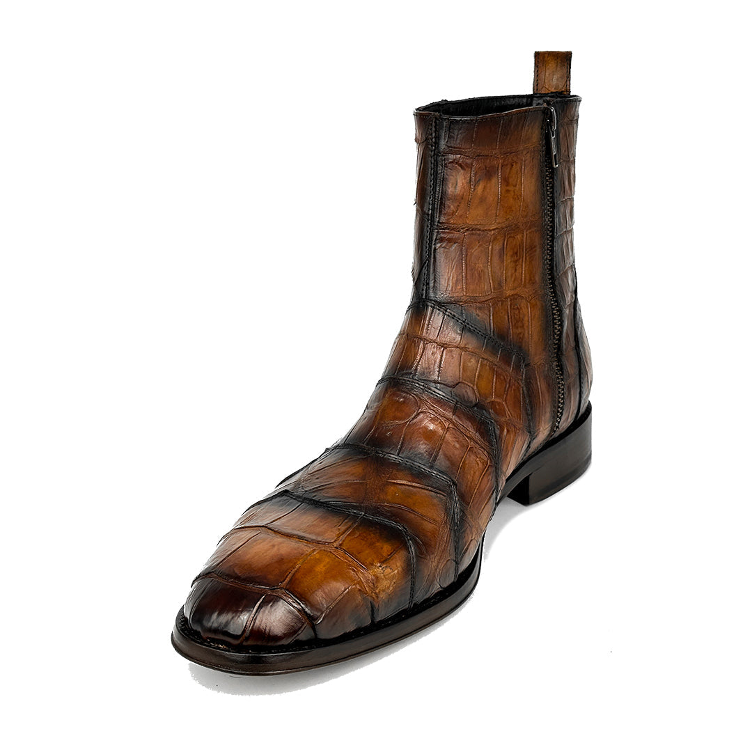 LIGHT BROWN CROCO EDWARD