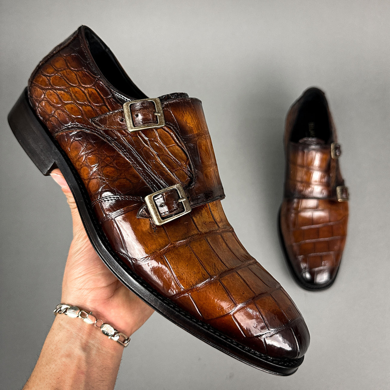 BROWN CROCO XAVIER
