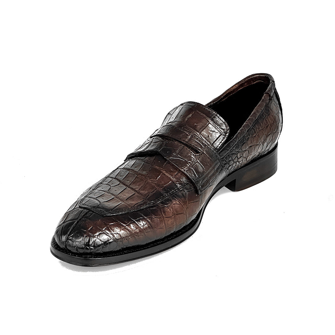BROWN CROCO DORIAN