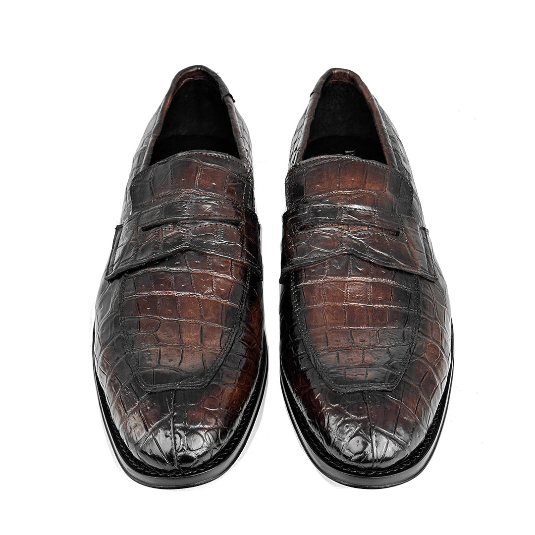 BROWN CROCO DORIAN