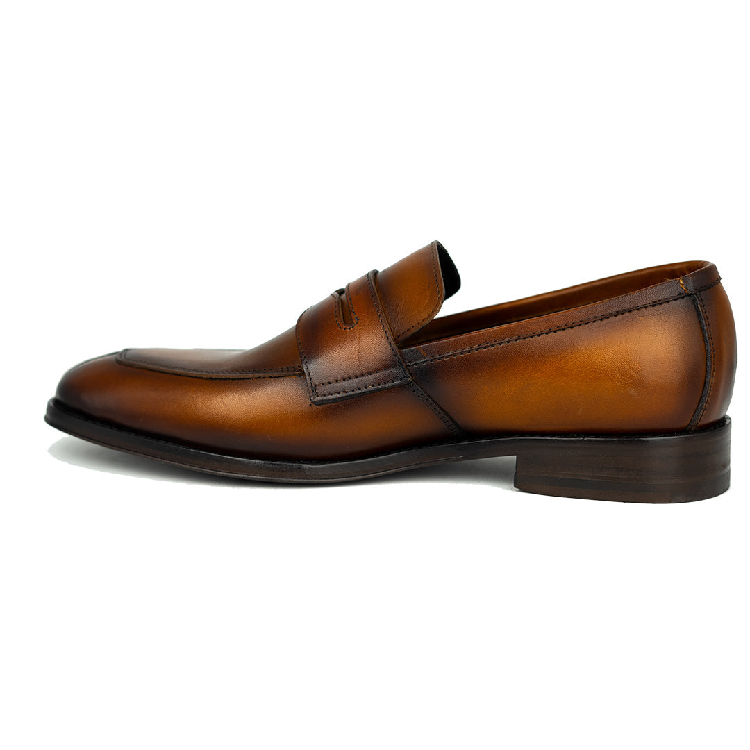 BROWN LEATHER DORIAN