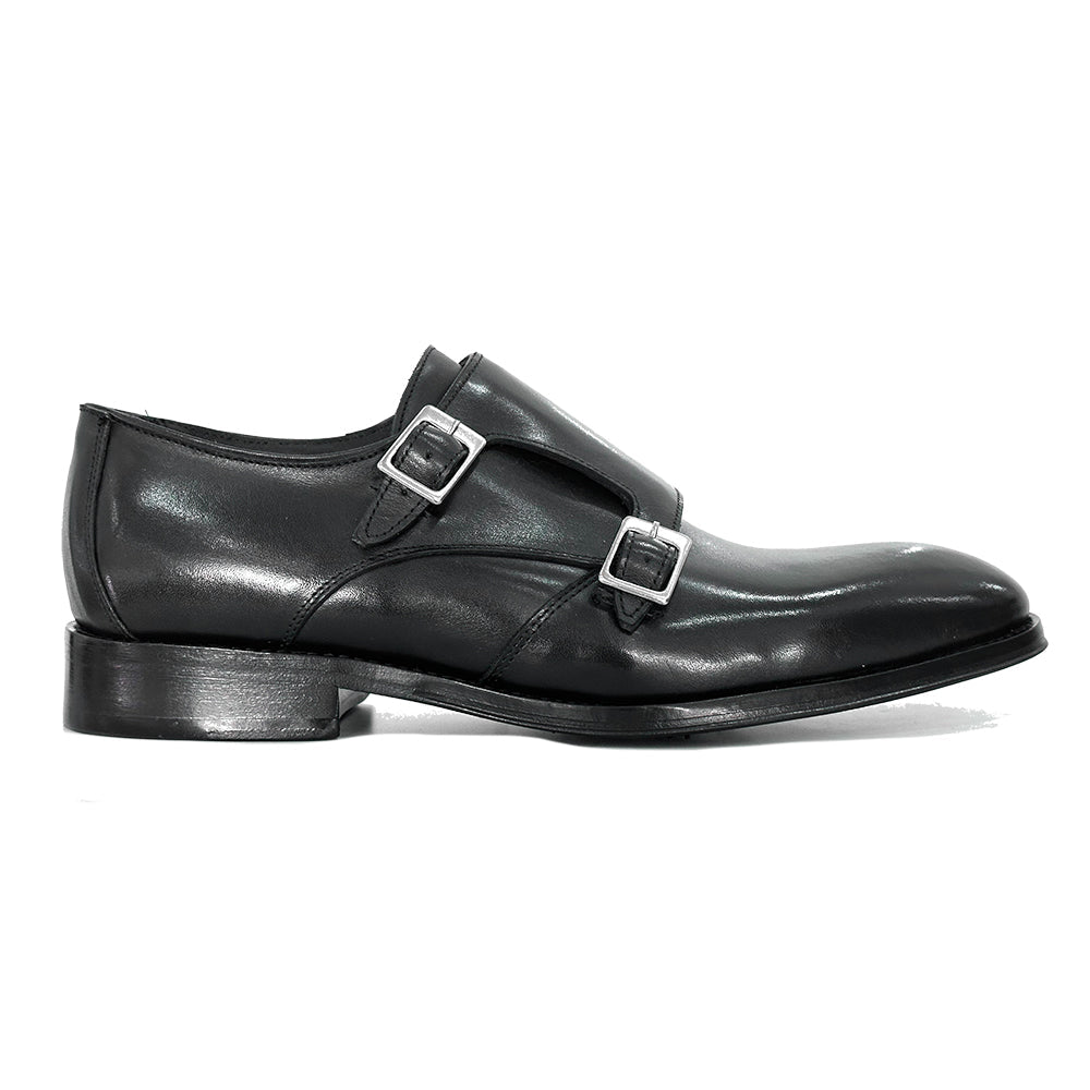 BLACK LEATHER XAVIER