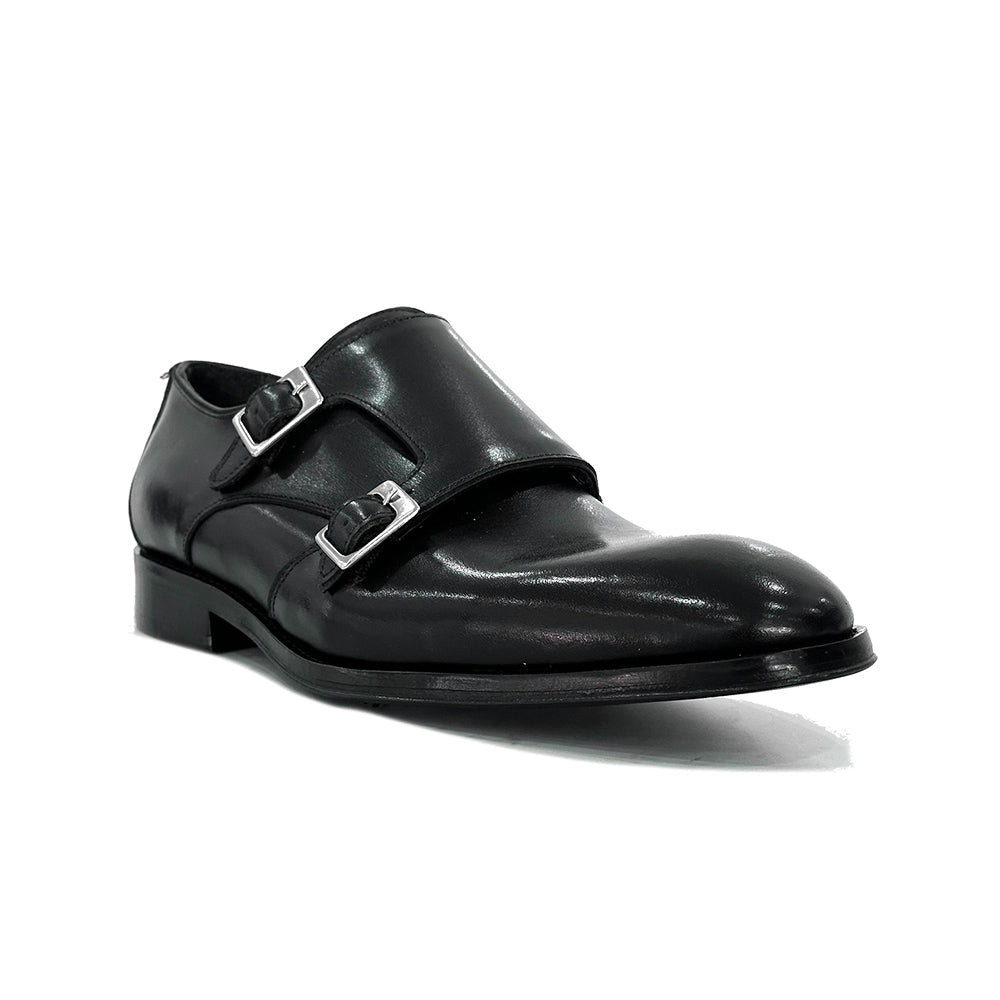 BLACK LEATHER XAVIER