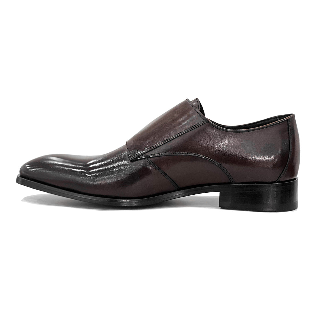 DARK BROWN LEATHER XAVIER