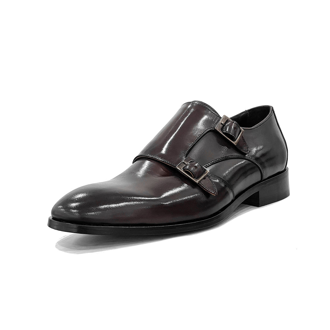 DARK BROWN LEATHER XAVIER