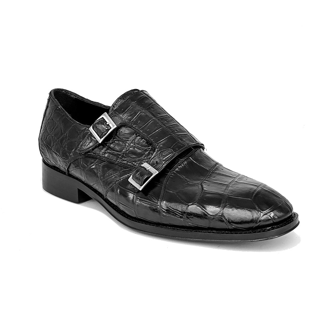 BLACK CROCO XAVIER