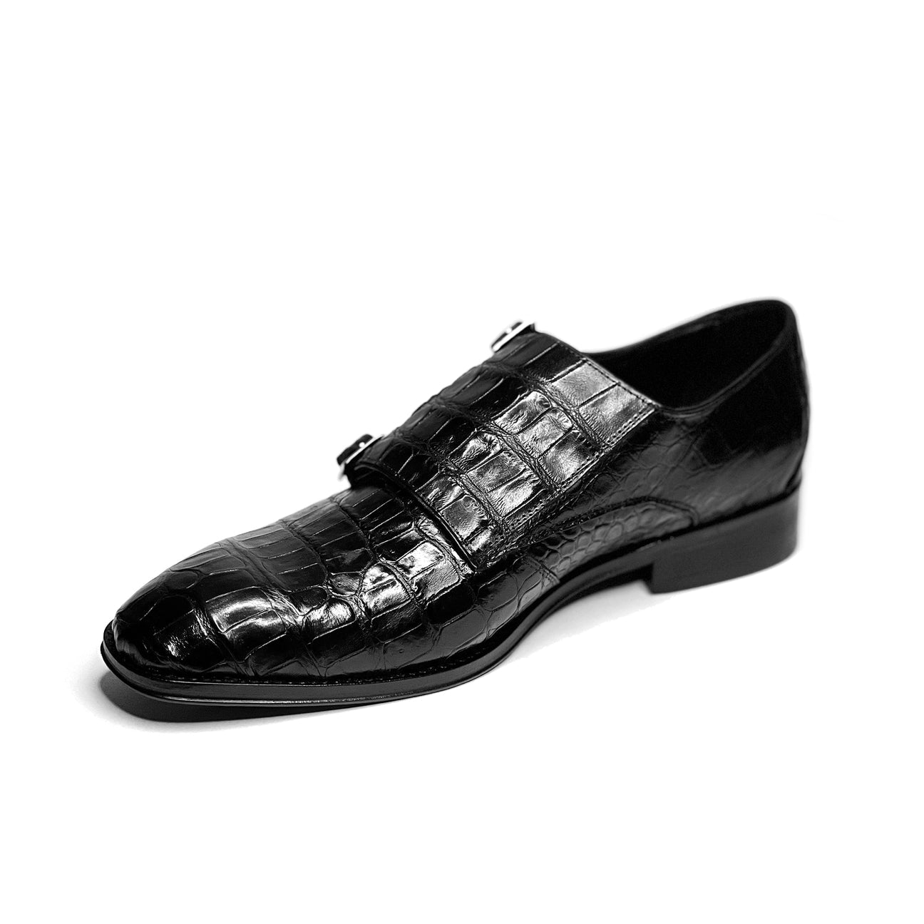 BLACK CROCO XAVIER