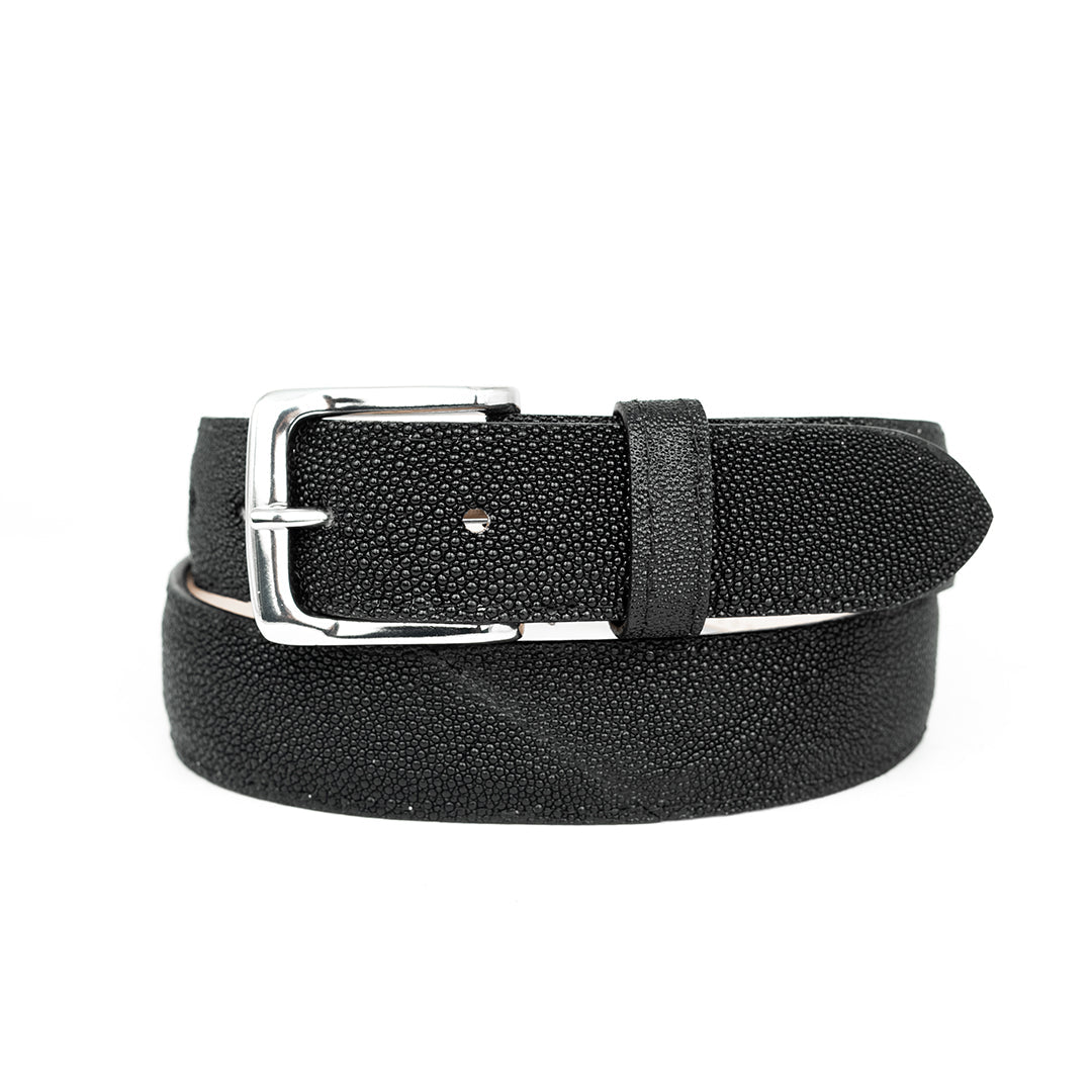 BLACK STINGRAY BELT