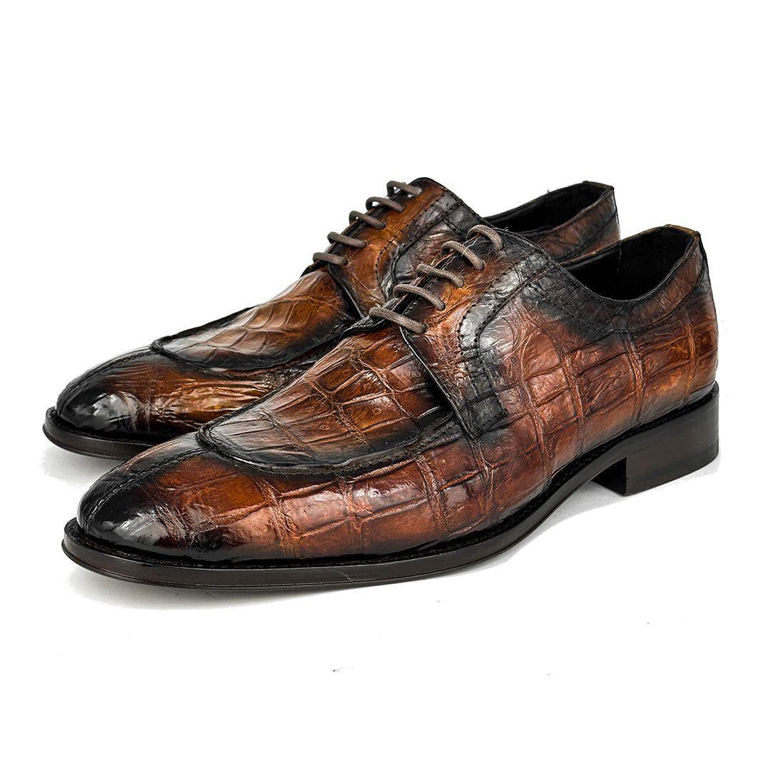 LIGTH BROWN CROCO GEORGE