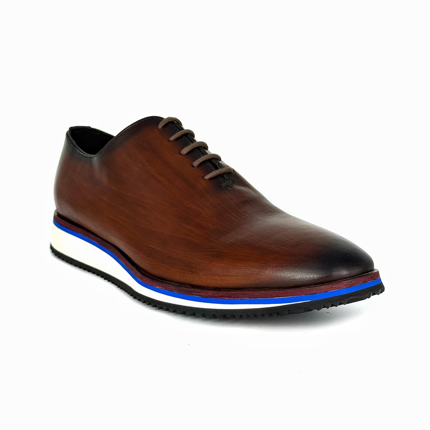 BROWN LEATHER SNEAKER