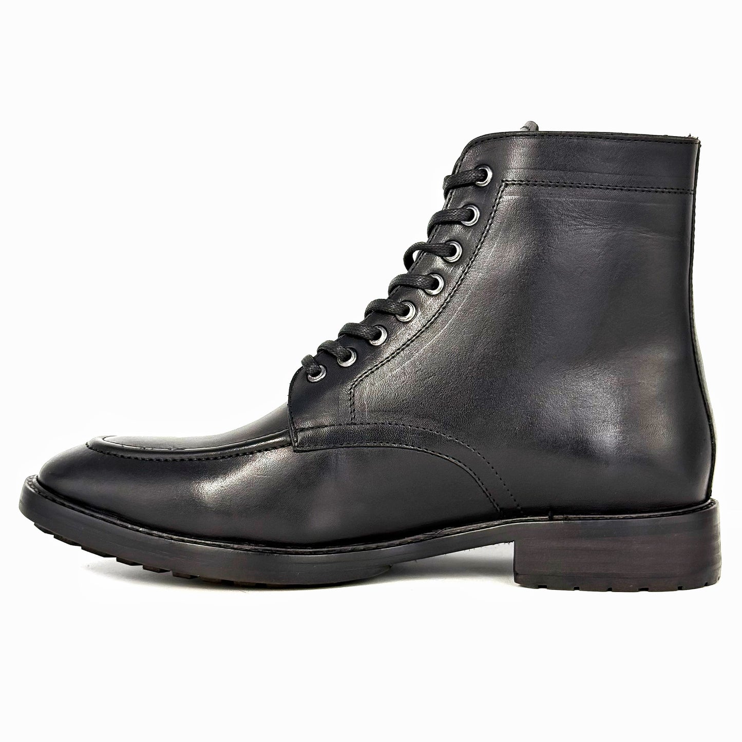 JULIUS BLACK LEATHER TRACK