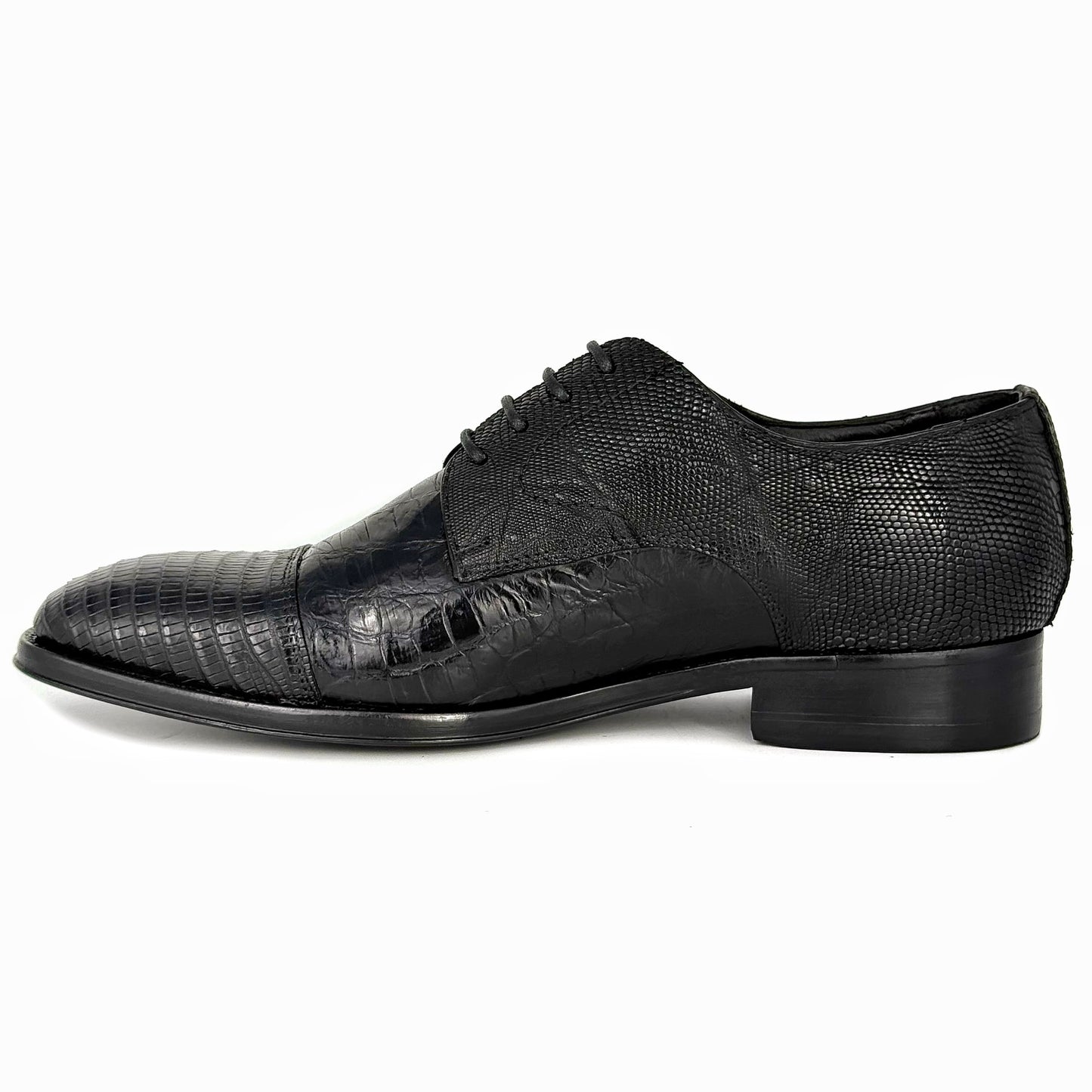BLACK CROCO & LIZZARD SAUL