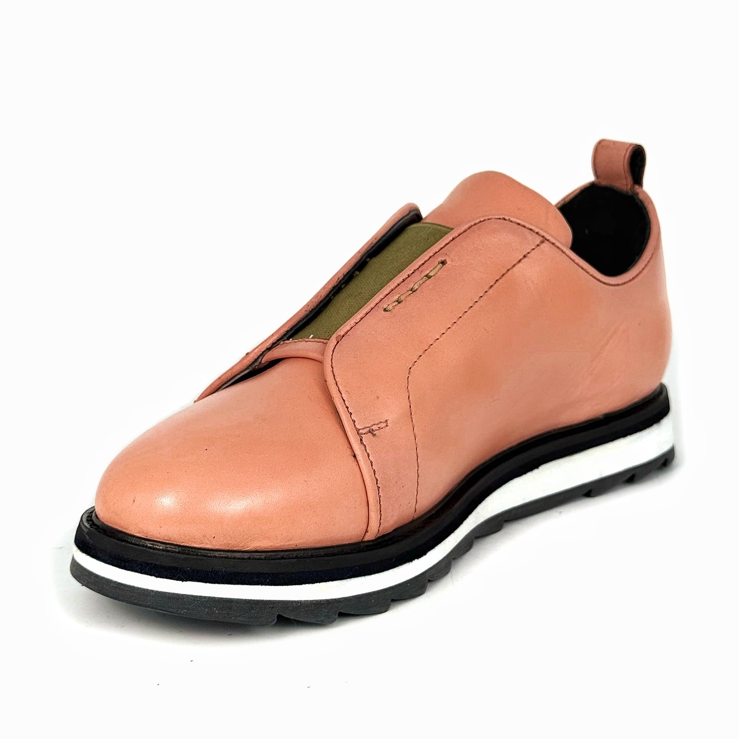 PINK LEATHER SNEAKER