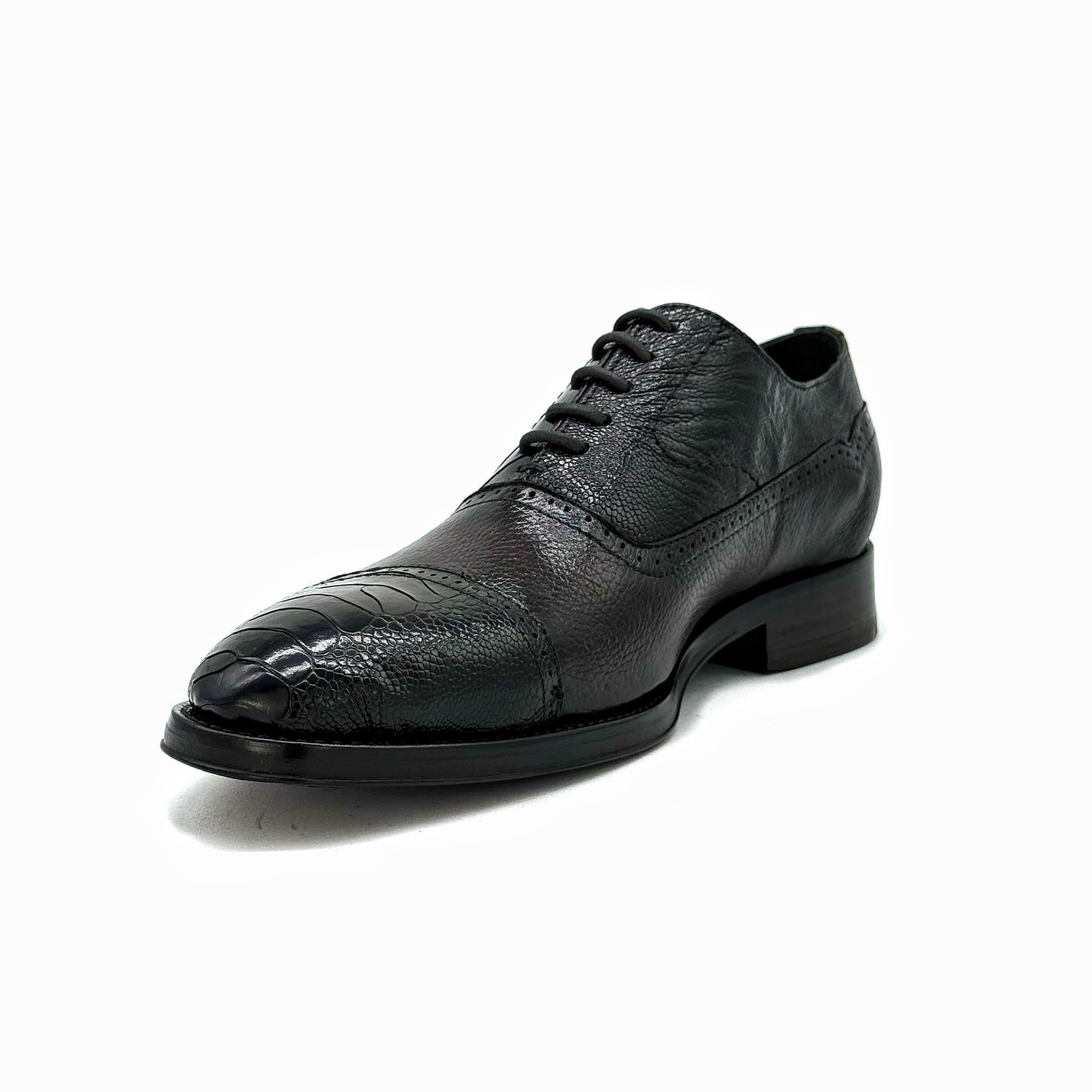 DARK BROWN DEER & OSTRICH WILLIAM